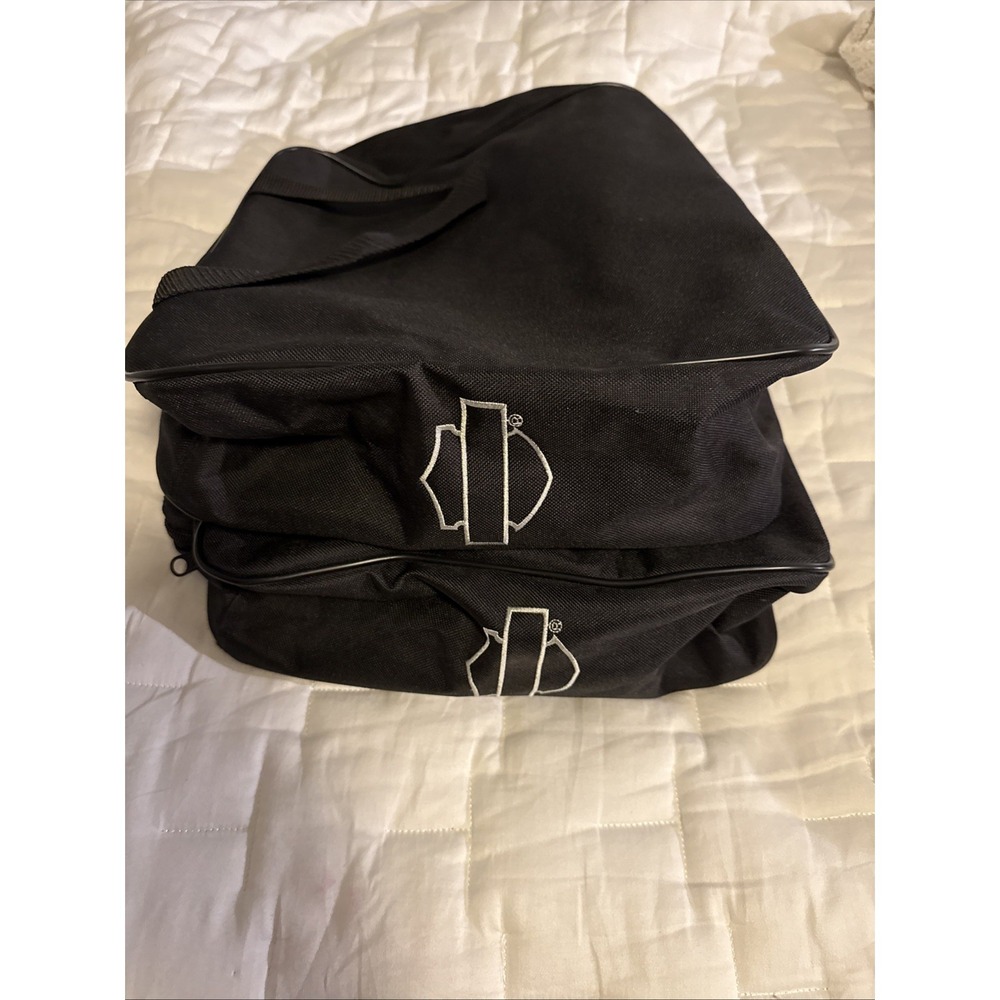 Harley-Davidson Zippered Travel Pack For Hard Saddlebags, Set of 2 New
